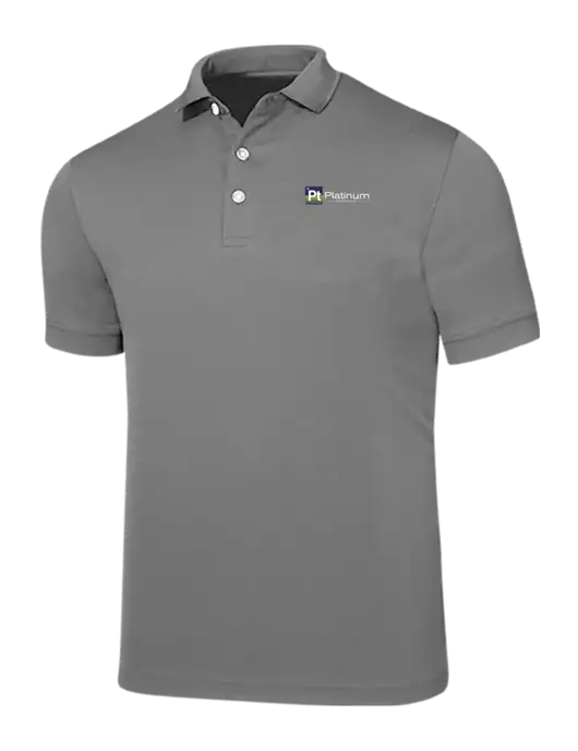 Callaway Ottoman Medium Grey Polo w/Platinum Vapor Recovery Logo