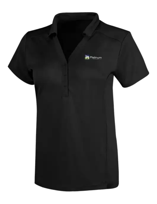 OGIO Blacktop Womens Framework Polo w/Platinum Vapor Recovery Logo