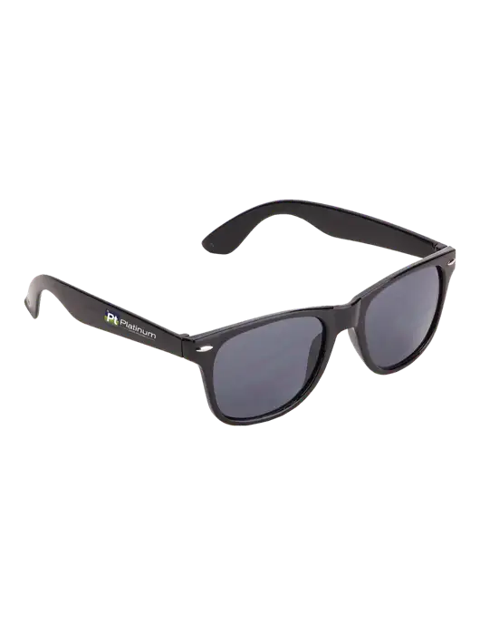 Daytona Black Sunglasses w/Platinum Vapor Recovery Logo