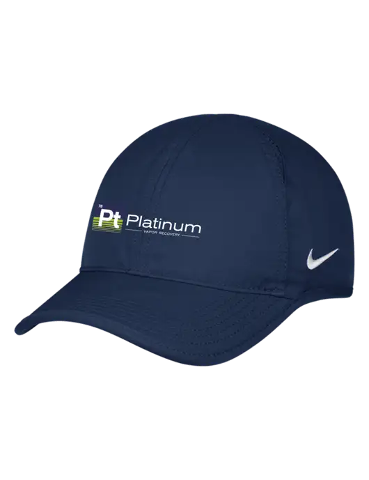 Nike Navy Featherlight Cap w/Platinum Vapor Recovery Logo