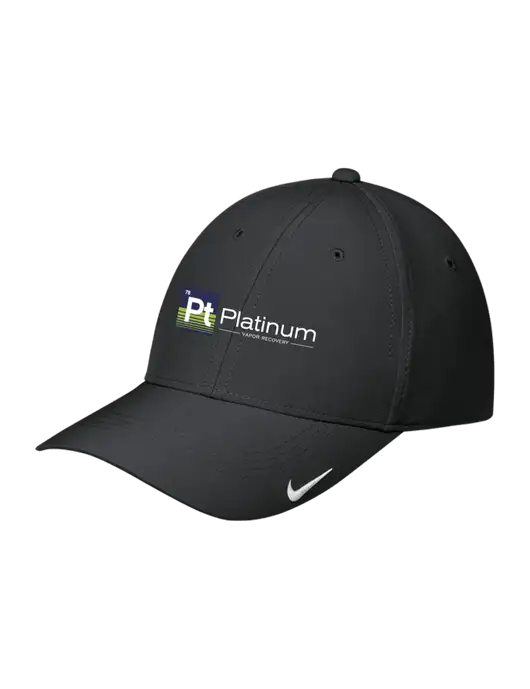 Nike Black Dri-FIT Legacy Cap w/Platinum Vapor Recovery Logo