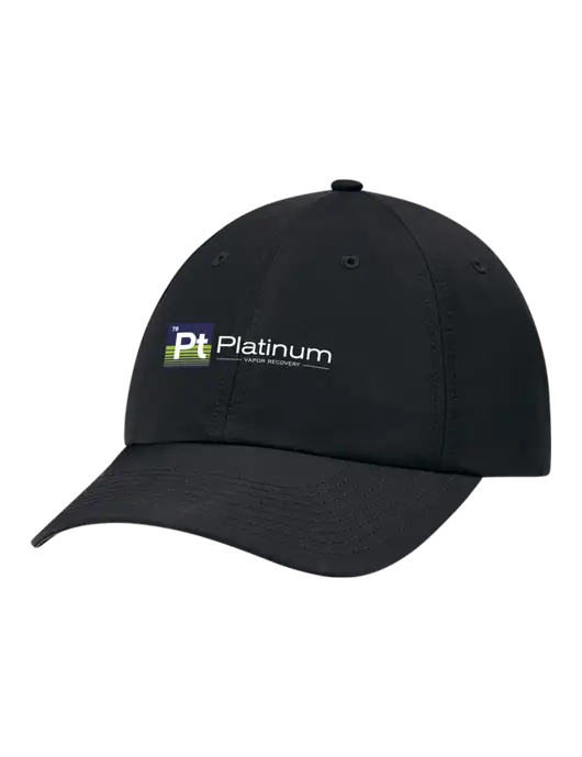 Richardson Relaxed Performance Lite Black Cap w/Platinum Vapor Recovery Logo