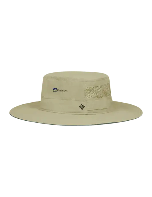 Columbia Tan Bora Bora Booney  Hat w/Platinum Vapor Recovery Logo