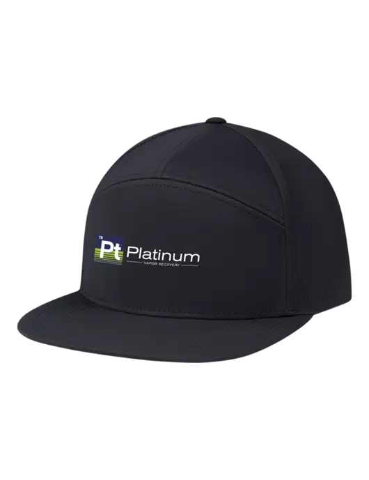 Richardson Black Cannon Cap w/Platinum Vapor Recovery Logo