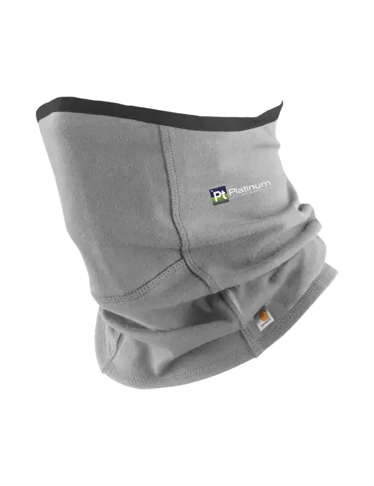 Carhartt Medium Grey Cotton Blend Filter Pocket Gaiter w/Platinum Vapor Recovery Logo