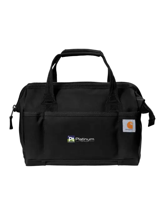 Carhartt Foundry Series 14” Black Tool Bag w/Platinum Vapor Recovery Logo