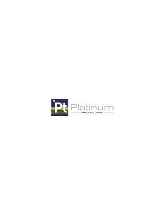 Platinum Vapor Recovery Extra Small Decal (3.5 "w)